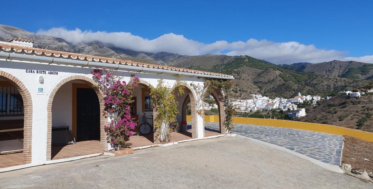 Casa Siete Arcos Villa Sedella Exteriör bild